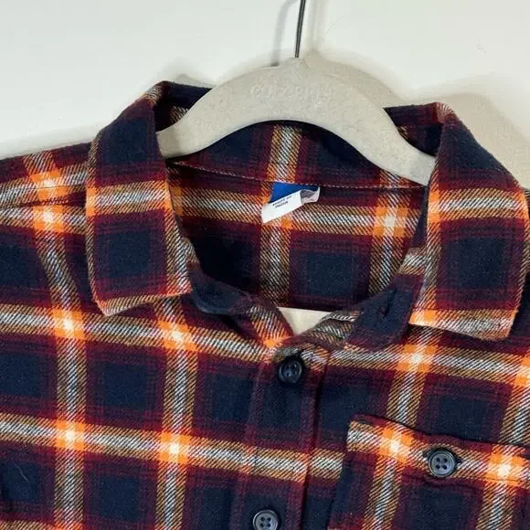 Old Navy Boys Plaid Flannel Button Down size 4T - Picture 4 of 7
